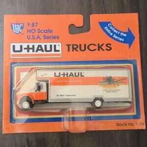 Vintage IHC U-Haul HO Scale Truck 1:87 North Dakota New Sealed NIB